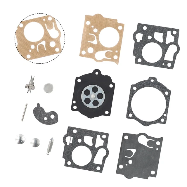 Kit Réparation Carburateur Pour Débroussailleuse McCulloch T26CS Et B26PS - Pièces Complètes INTA 7-001