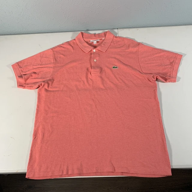 Lacoste Classic Fit Short Sleeve Polo Shirt Men’s Size 6 / XL Croc Logo Lacoste Classic Fit Short Sleeve Polo Shirt Men’s Size 6 / XL Croc Logo