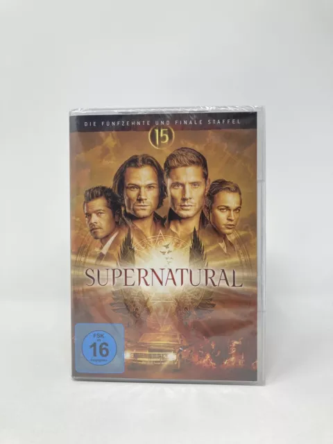 Supernatural - Die komplette 15. Staffel / finale Season DVD Neu & OVP