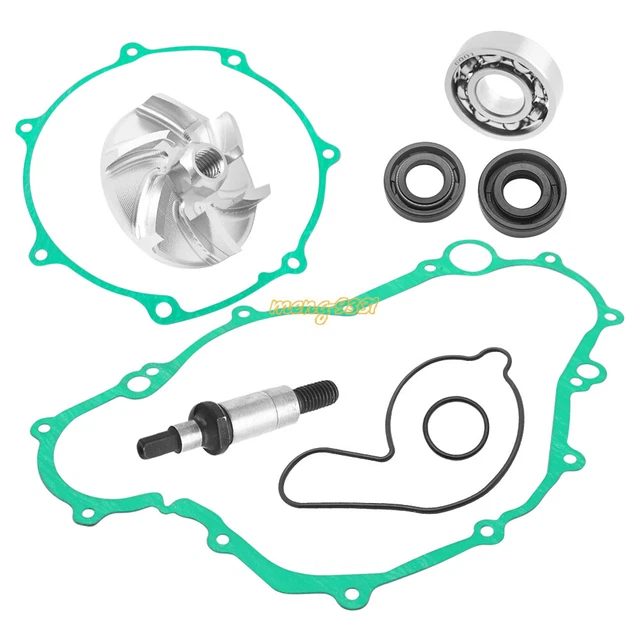 Water Pump Impeller Shaft Shaft Seal Bearing Gasket Repair Kit Fit For Yamaha YZF