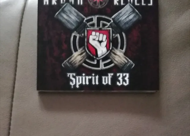 Cd Ary.. Rebels - Spirit Of 33 - Oi Rock-O-Rama Rebelles Isd