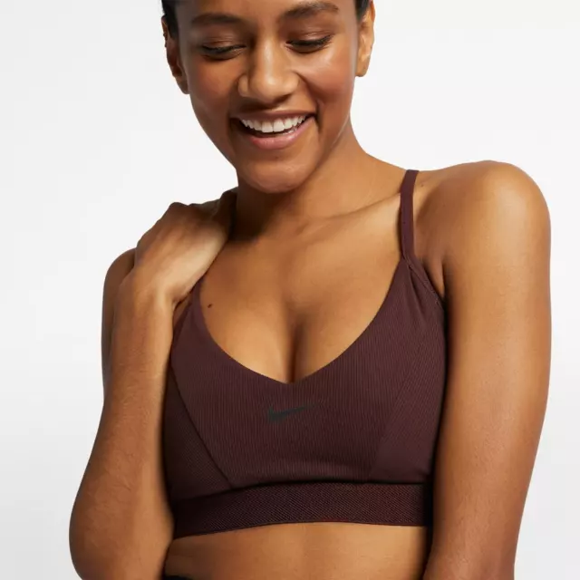 Nike Indy Donna SPORTS Palestra Allenamento Luce Sostegno Reggiseno Drifit