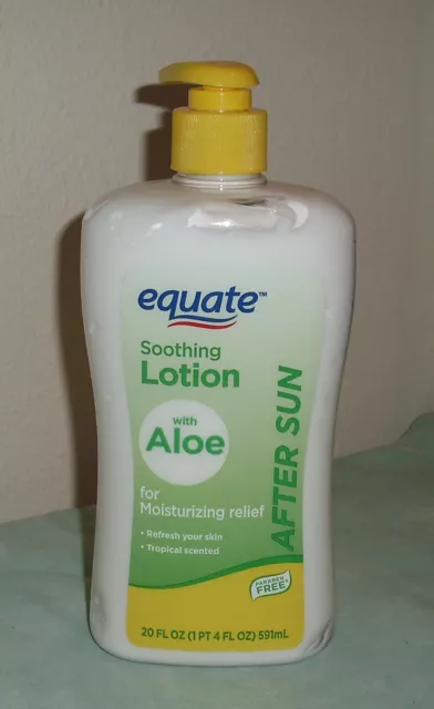 EQUATE SOOTHING LOTION with Aloe After Sun 20 Fl Oz $14.89 - PicClick