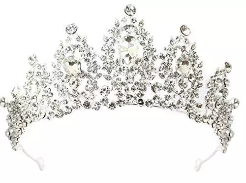 Tiara Regina per sposa Corona Regina per sposa Diadema Damigella K.6462