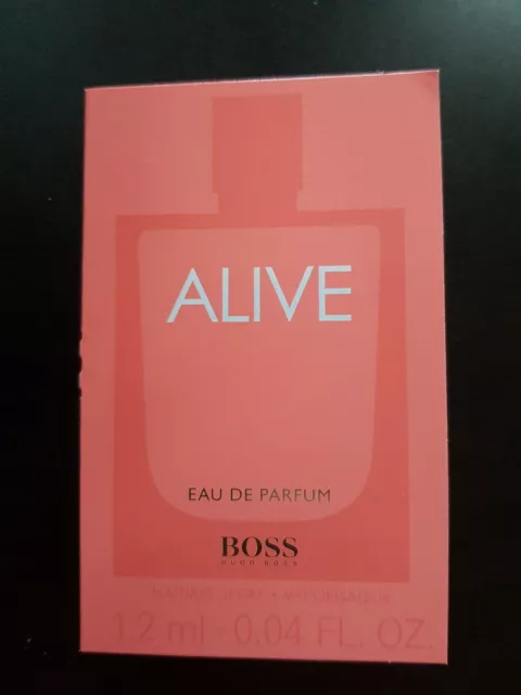HUGO BOSS ~ ALIVE ~ Eau de Parfum Probe NEU/OVP