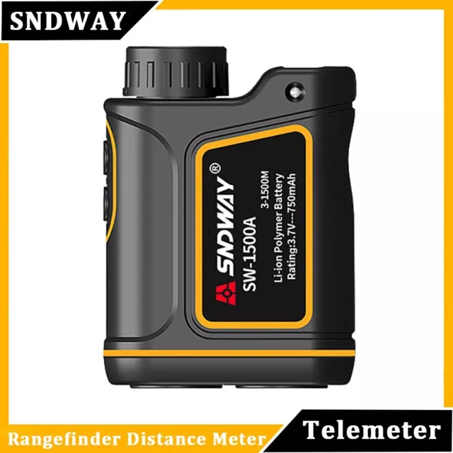 SNDWAY Golf Laser Distance Meter Rangefinder for 1000M 1500M2000M Golf Telescope