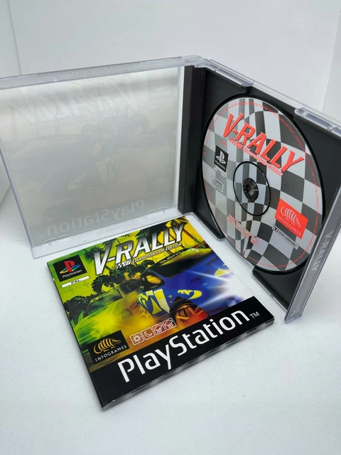 V-Rally 97 Championship Edition Sony Playstation 1 PS1 PSX PsOne CIB PAL condizione