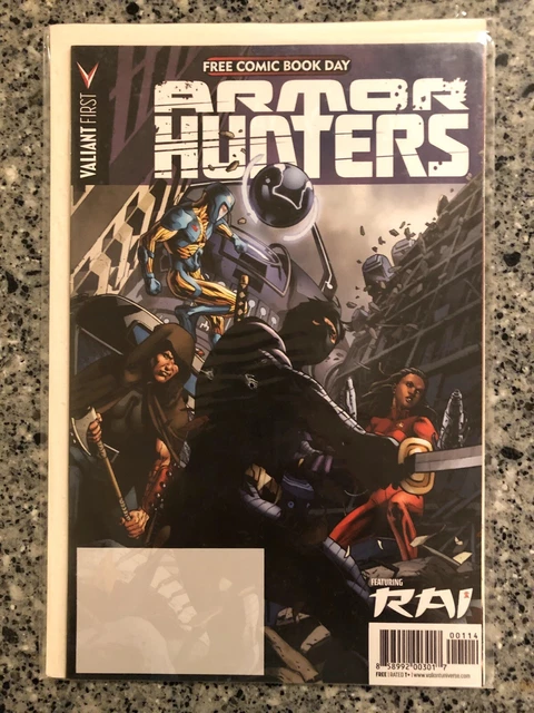 ARMOR HUNTERS Free Comic book Day FCBD (Valiant 2014)