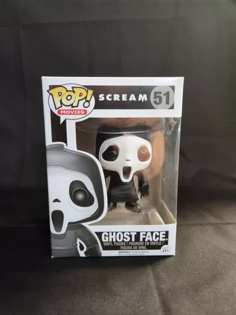 Funko Pop! Ghost Face #51 Movies Scream  Vaulted / Retired / Grail