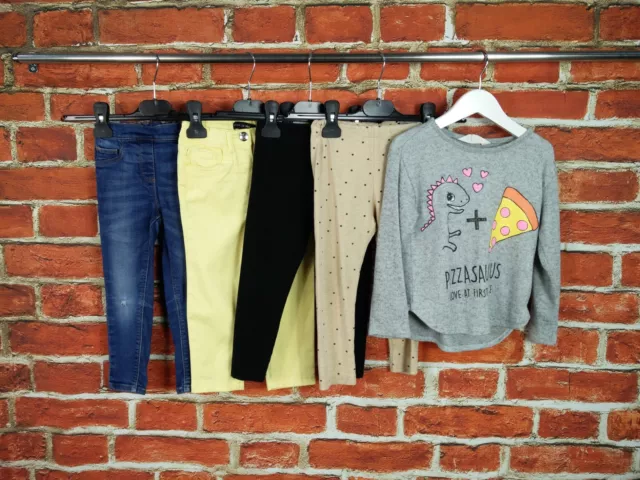 Maglione Pullover Ragazze Età 2-3 Anni H&M Next Primark Jeans 98Cm