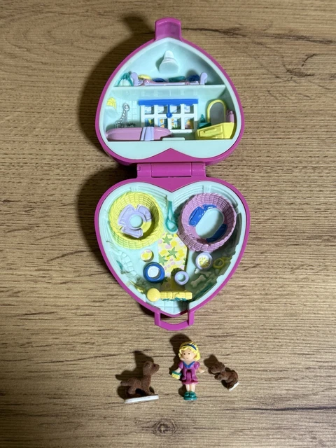 Polly Pocket Dazzling Dog Show 1993 – Avec chien d'origine – Bluebird Toys - France