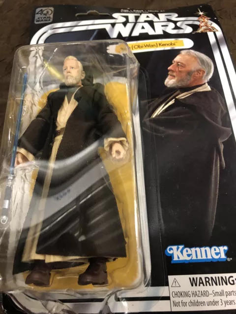 Star Wars Black Series Kenner 40th Anniversary OBI-WAN KENOBI 6" Figure RARE