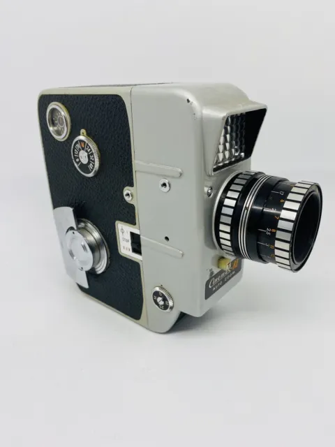 Cinemax-8E Auto Zoom Normal-8 Filmkamera Japan 1962 mechanisches Federwerk