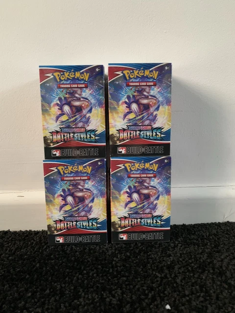 Pokemon Box Build POKEMON BATTLE STYLES Build And Battle Box Prerelease Kit x4 Sealed EUR ...