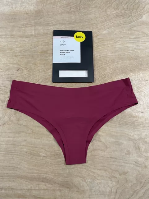 KNIX WOMENS MEDIUM absorbency Leakproof Panties Lot Of 2 cheeky Size Medium  £37.84 - PicClick UK