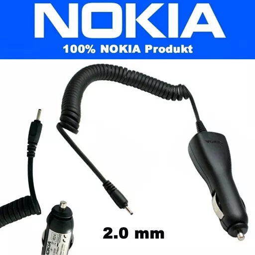 Chargeur Voiture Allume Cigare Origine Nokia DC-4 pour 1209 / 1650 / 1616 / 1650