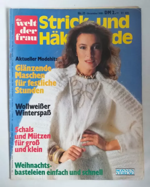 Die Welt der Frau Strick- und Häkelmode 1981 / 12