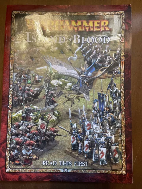 Warhammer Fantasy Island Of Blood Read First Booklet
