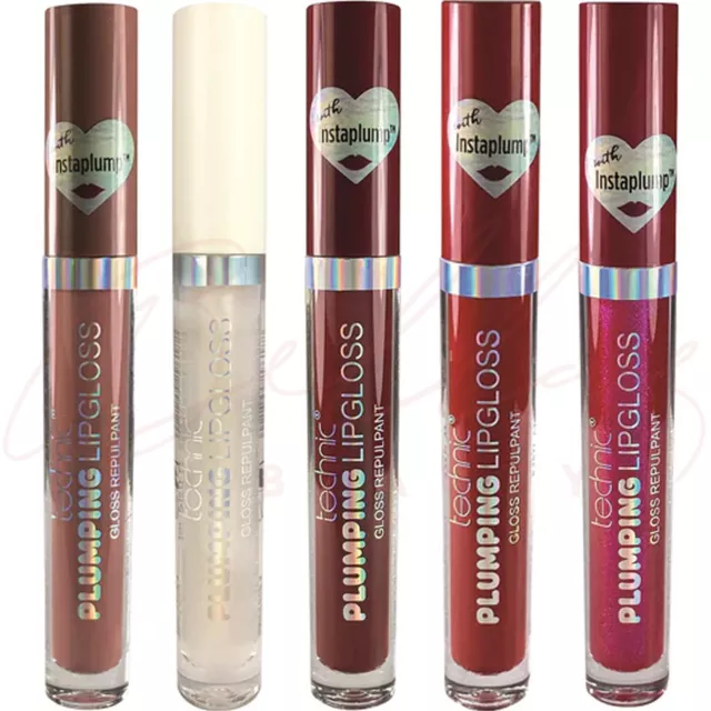 TECHNIC Plumping Lip Gloss 3ml *Adorbs/Clear/Dramarama/Power/Shrewd* *CHOOSE*