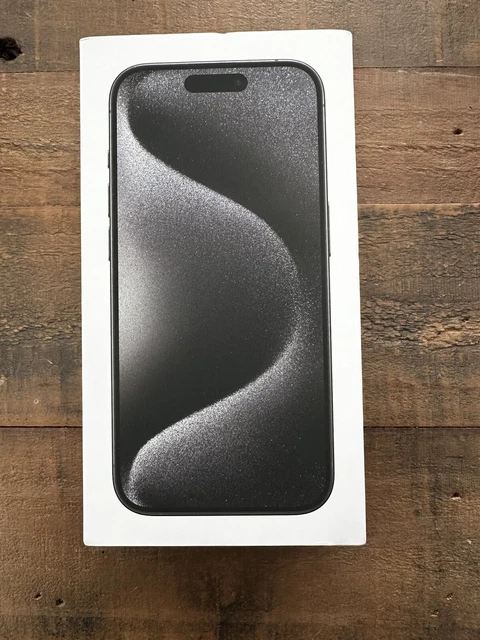 Apple iPhone 15 Pro - 128GB - Black Titanium (Unlocked)
