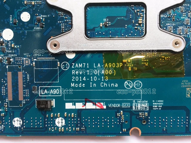 Dell Latitude E5450 Intel i5-5300u Motherboard - C7K68 / 9HTP8 / ZAM71 LA-A903P 3
