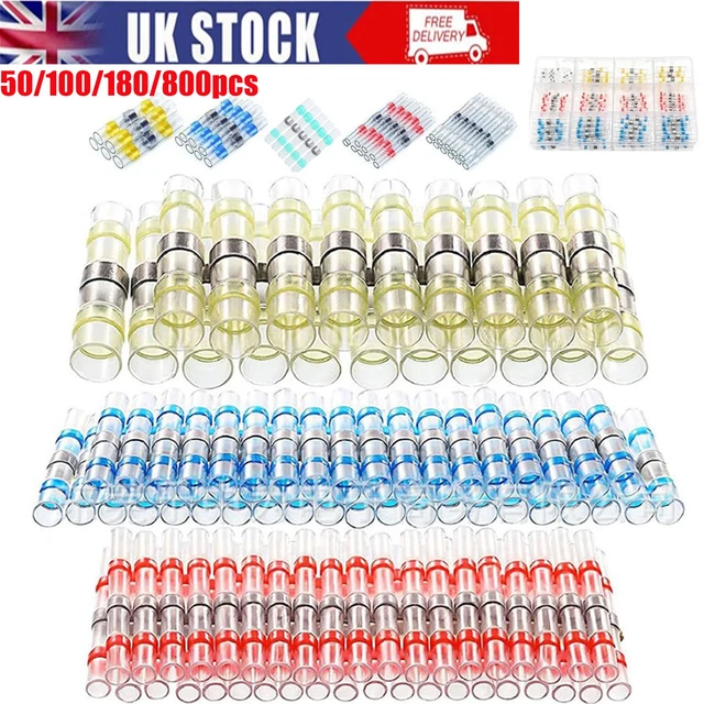 Solder Seal Wire Connectors AWG 26-10