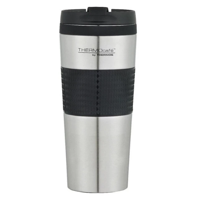 THERMOS THERMOCAFE 450 ml Stainless Steel Vacuum Insulated Tumbler Tea Infuser!