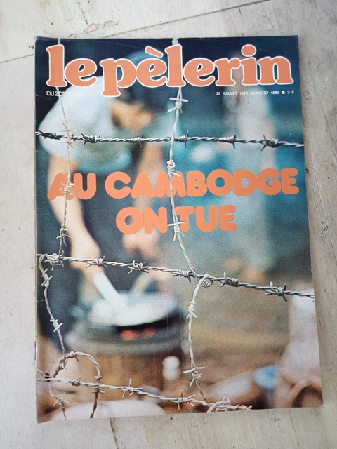 Magazine Le Pèlerin Février 1976 – Spécial Ski Avec Fabienne Serrat – Bon état