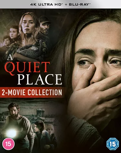 A Quiet Place: 2-movie Collection BLU-RAY (2021) Emily Blunt, Krasinski (DIR)