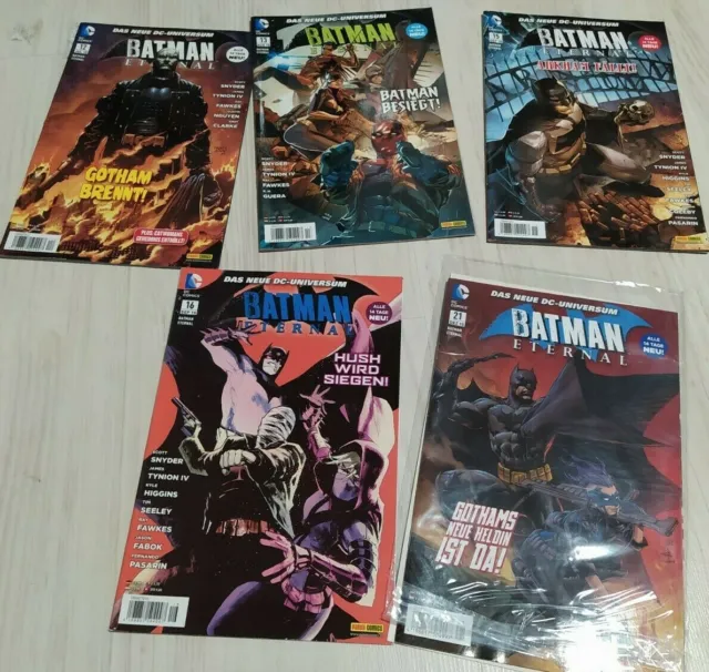 Batman Comics zur Auswahl Panini Verlag Batman eternal 12 13 15 16 21