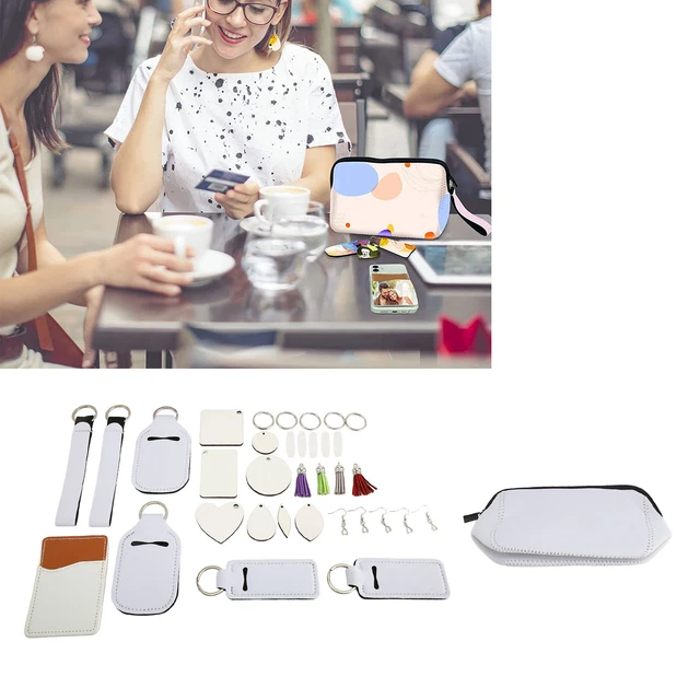 32 Pcs Sublimation Blanks Products DIY Sublimation Heat Transfer Craft