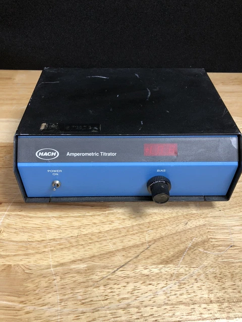 Hach Amperometric Titrator 19299-00 For PARTS/REPAIR Includes Power Cable