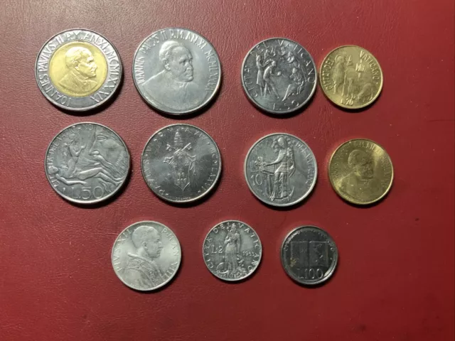 Vatikan Münzen Lot