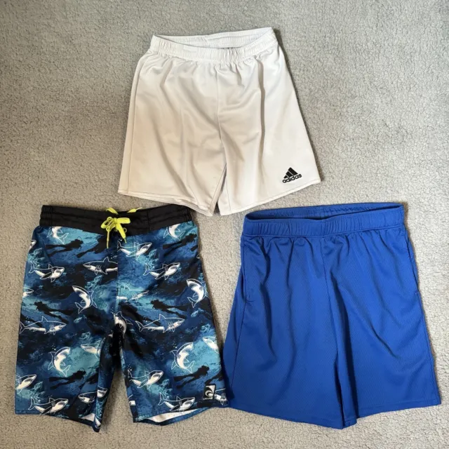 kids Shorts unisex adidas All in Motion 1 unbranded colorful lot of 3 pair