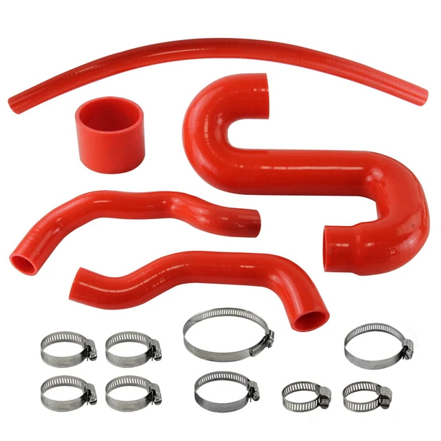 Evasive Motorsports: Mishimoto Silicone Intercooler Hoses (Red
