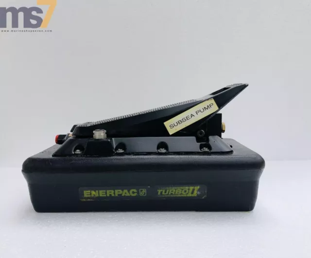 Enerpac Patg1105N Turbo 2 Air Driven Hydraulic Foot Pump 700 Bar/10,000 Psi #4