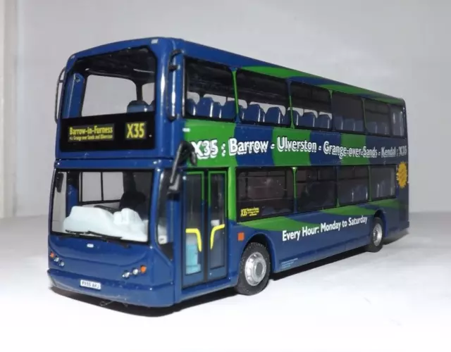 Unboxed Corgi Om42517 Cumbria C.c. East Lancs Vyking D/D Bus 4Mm 1:76 Scale