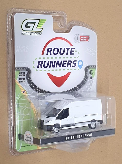 Greenlight 1/43 – Ford Transit 2015 V363 Oxford White – Miniature Diecast