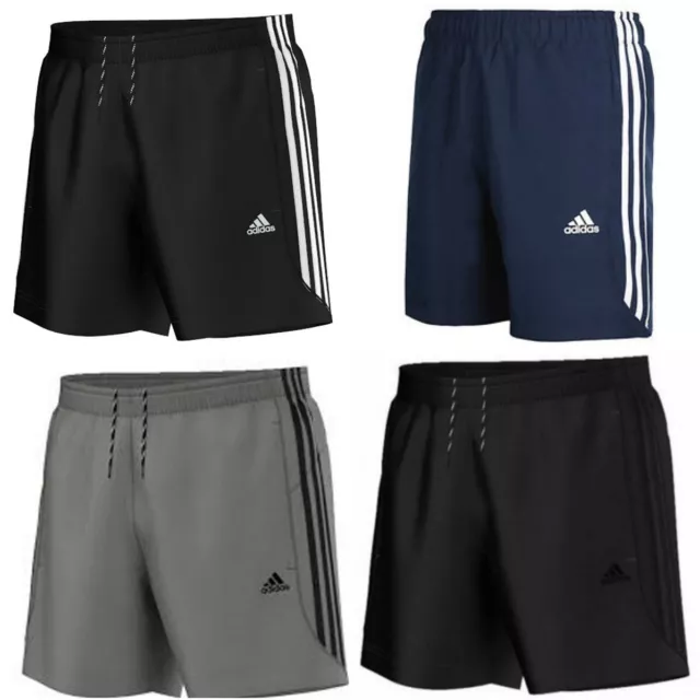 Adidas Mens Chelsea Shorts Climalite Sports Gym Training Short Pockets S M L XL