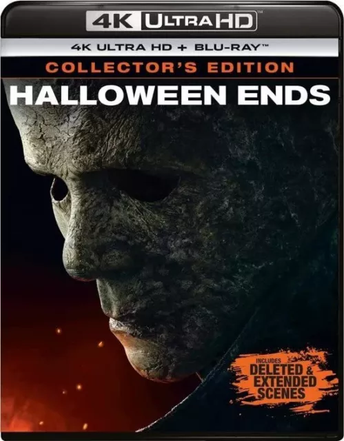 Halloween Ends 4K - UHD (Blu Ray) (4K UHD Blu-ray) Jamie Lee Curtis
