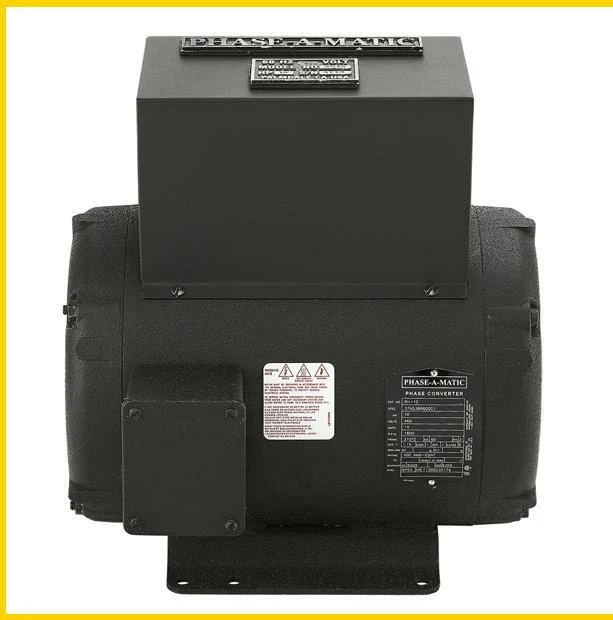 Rh-10  10 Hp - 460 Vac - Phase-A-Matic Rotary Phase Converter