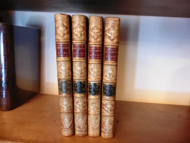 Letters Of Philip Stanhope Earl Of Chesterfield Beaufitul Gilt Leather 4 Vols 17