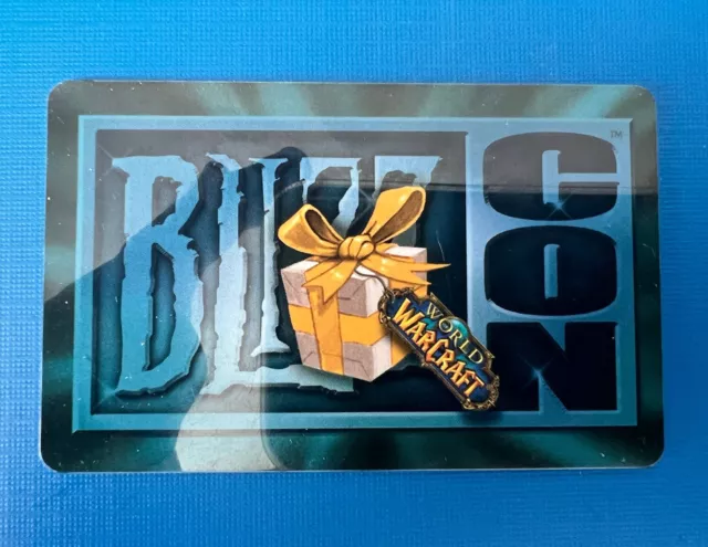 USED 2005 BlizzCon Loot Card World of Warcraft Baby Murloc Murky Blizzard WoW