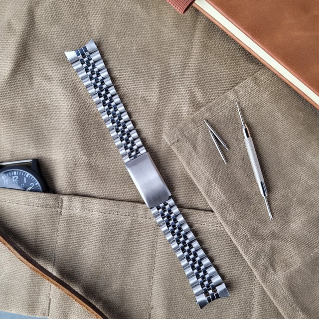 LUXURY JUBILEE STYLE Watch Bracelet Stainless Steel Band 18mm 20mm