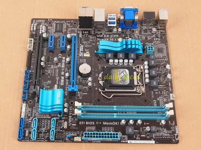 CARTE MÈRE ASUS P8H61-M PRO LGA 1155 DDR3 Intel H61(B3) EUR 56,49