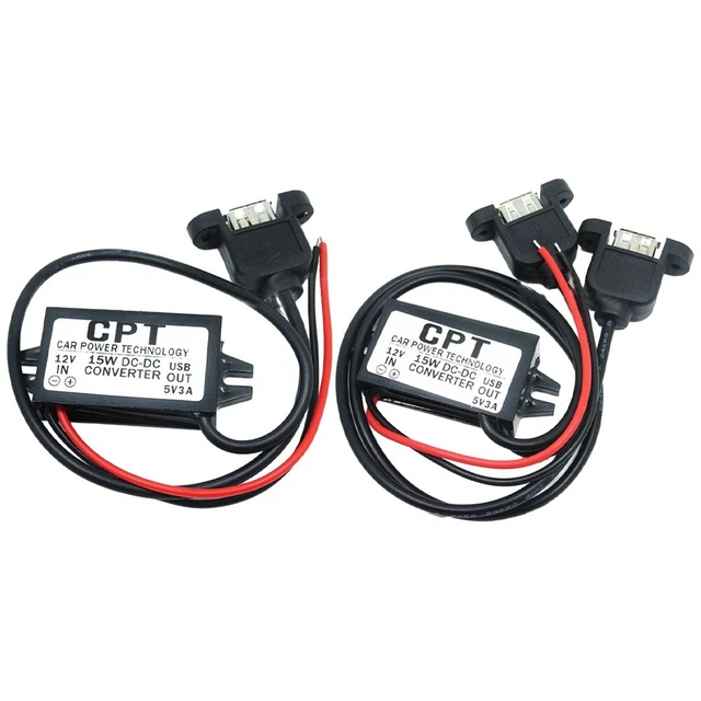 Convertitore DC Adattatore Di Alimentazione USB 12V Step Down - Foto 10