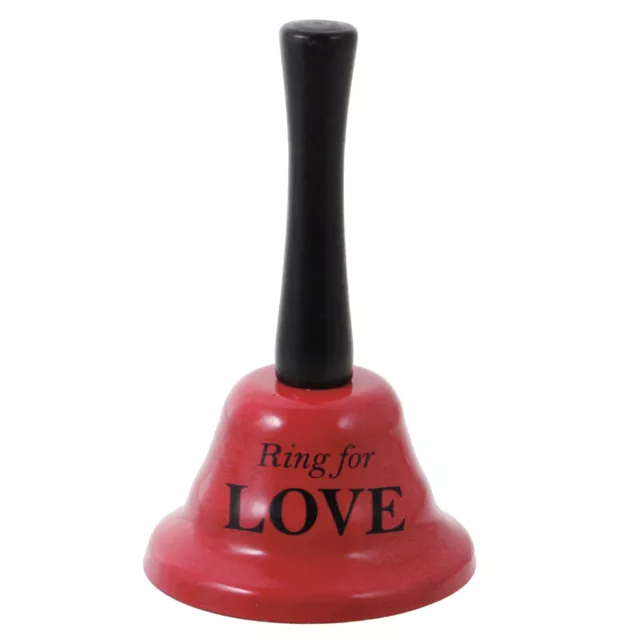 Funny Lover Couple Ring for Love/Kiss/Sex Party Toy Gag Gift Bell Joke Game Prop