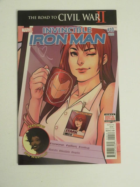 INVINCIBLE IRON MAN #10 NM- Riri Williams