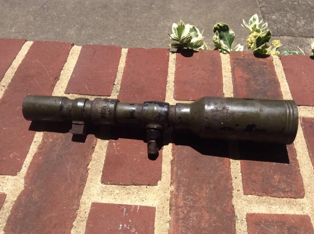 Vtg WW2 - Korean War US Army M86F Rifle Scope Telescope for M18 Recoilless ROUGH Vtg WW2 - Korean War US Army M86F Rifle Scope Telescope for M18 Recoilless ROUGH