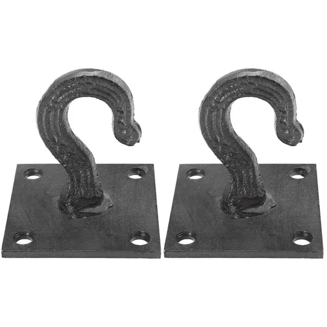 2 Pc Plant Hanging Hook Chandelier Hook Top Hook Outdoor Decor Household